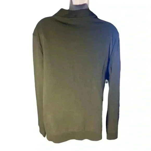 ASOS DESIGN jersey muscle harrington jacket in‎ Army Green Size M - Picture 2 of 5